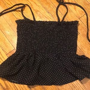 Adjustable Polka Dot Top